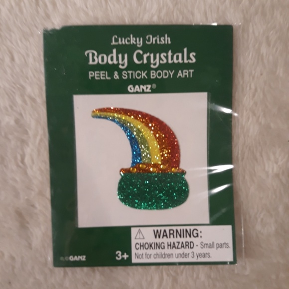 🛍5 for $25🛍4 NEW body Crystals Irish Body decals - Picture 4 of 6